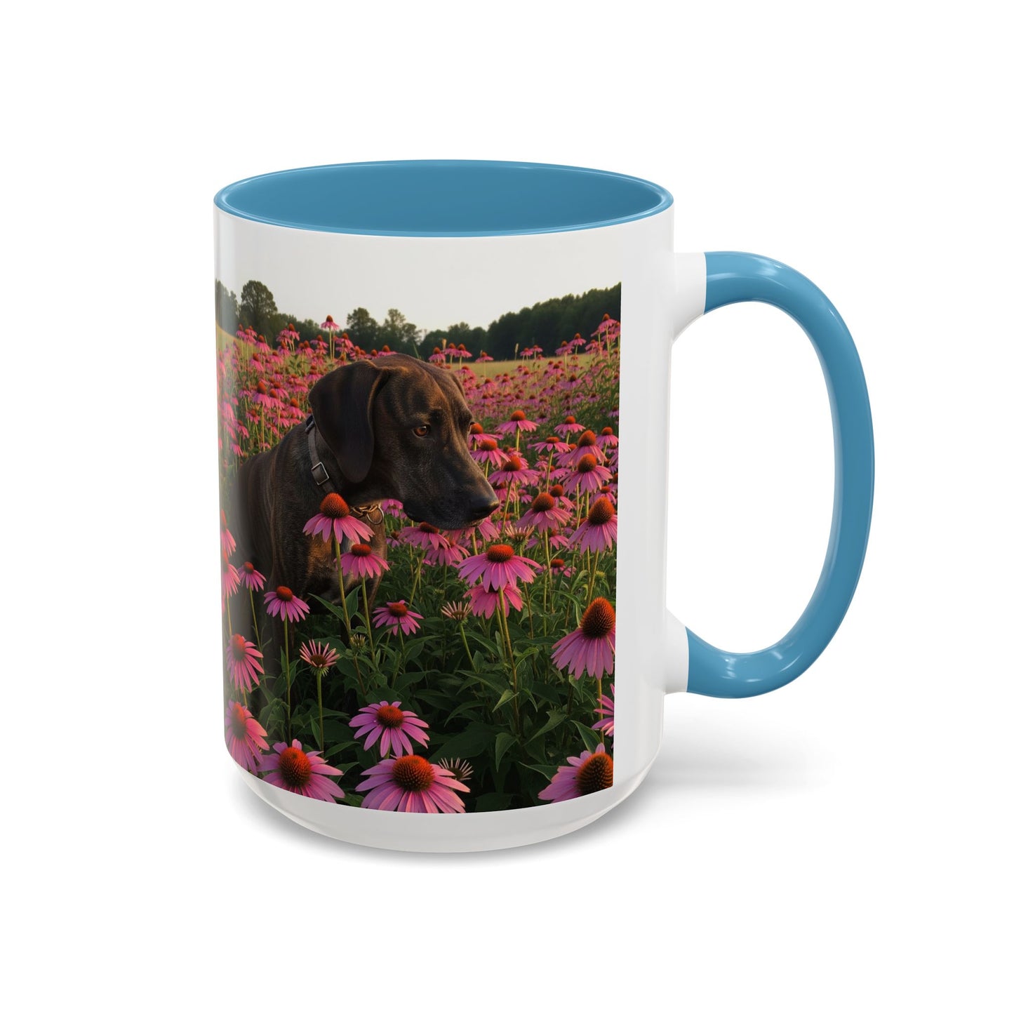 Treeing Tennessee Brindle Accent Coffee Mug - Perfect Gift for Dog Lovers