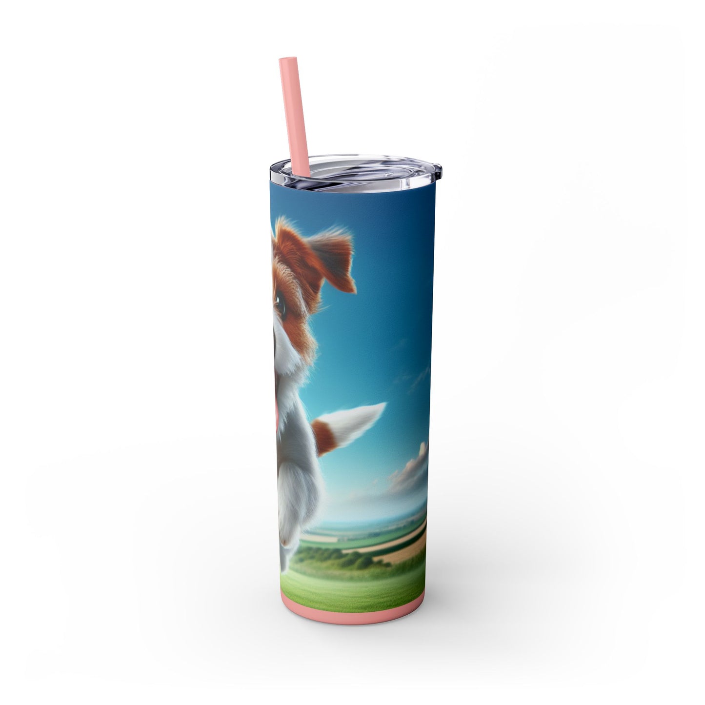 Russell Terrier Tumbler with Straw, 20oz