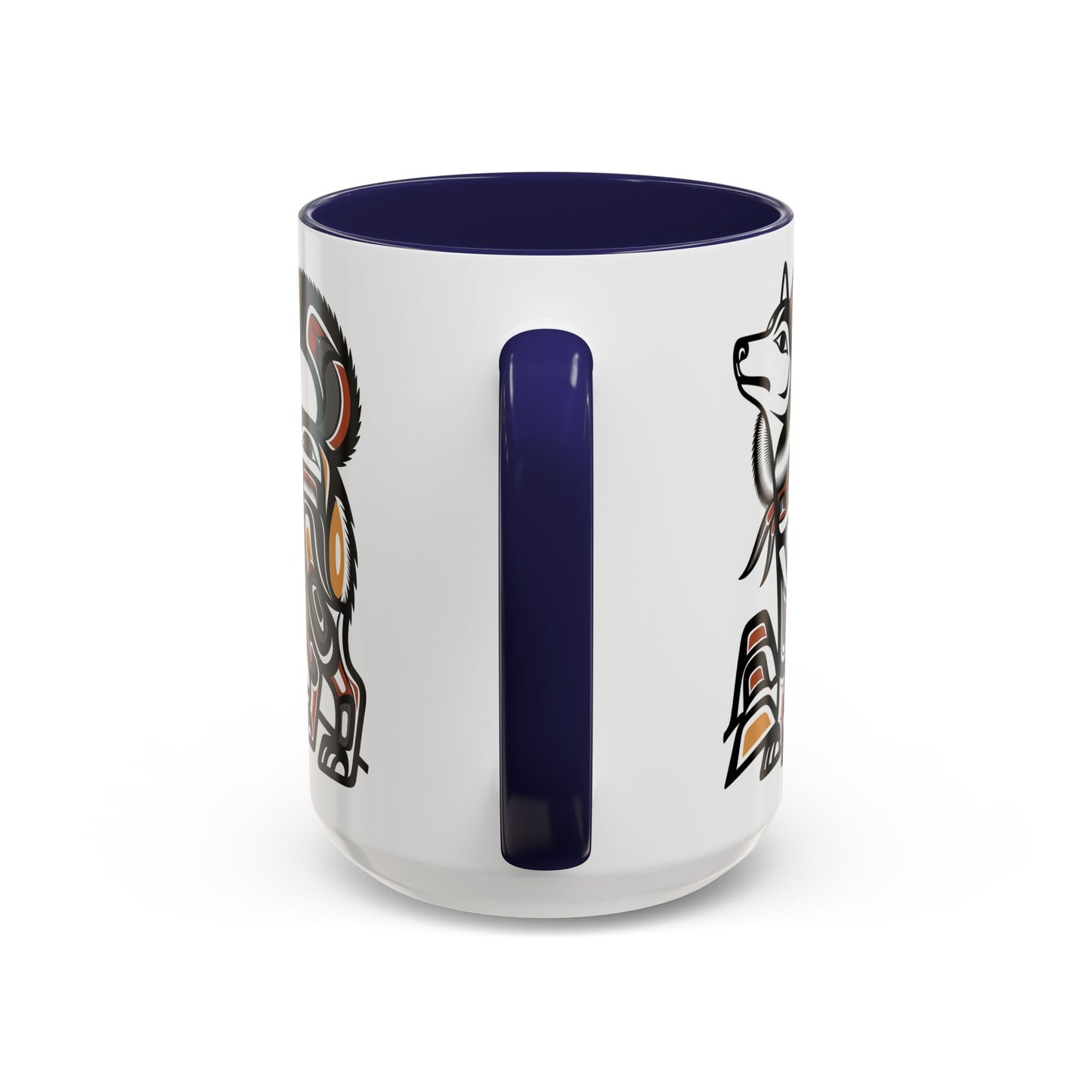 Siberian Husky Accent Coffee Mug - Perfect Gift for Dog Lovers