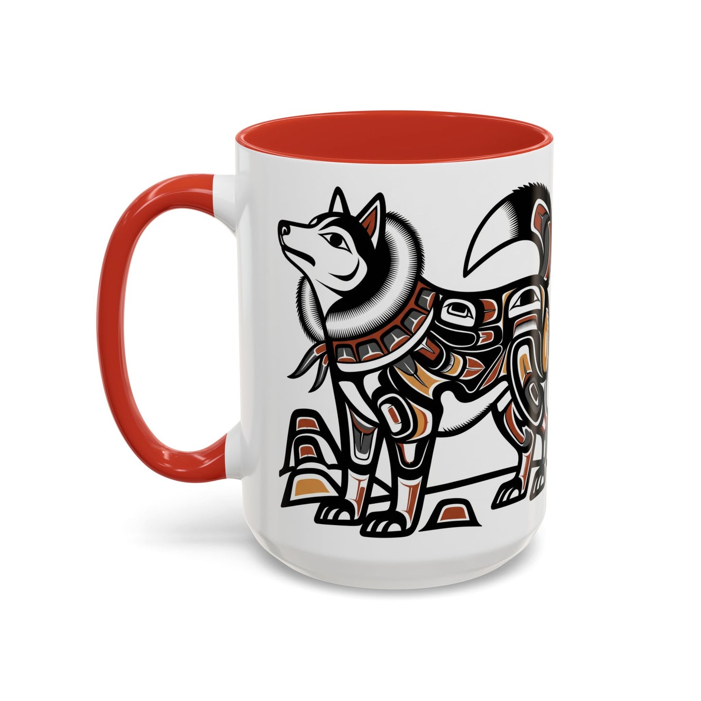 Siberian Husky Accent Coffee Mug - Perfect Gift for Dog Lovers