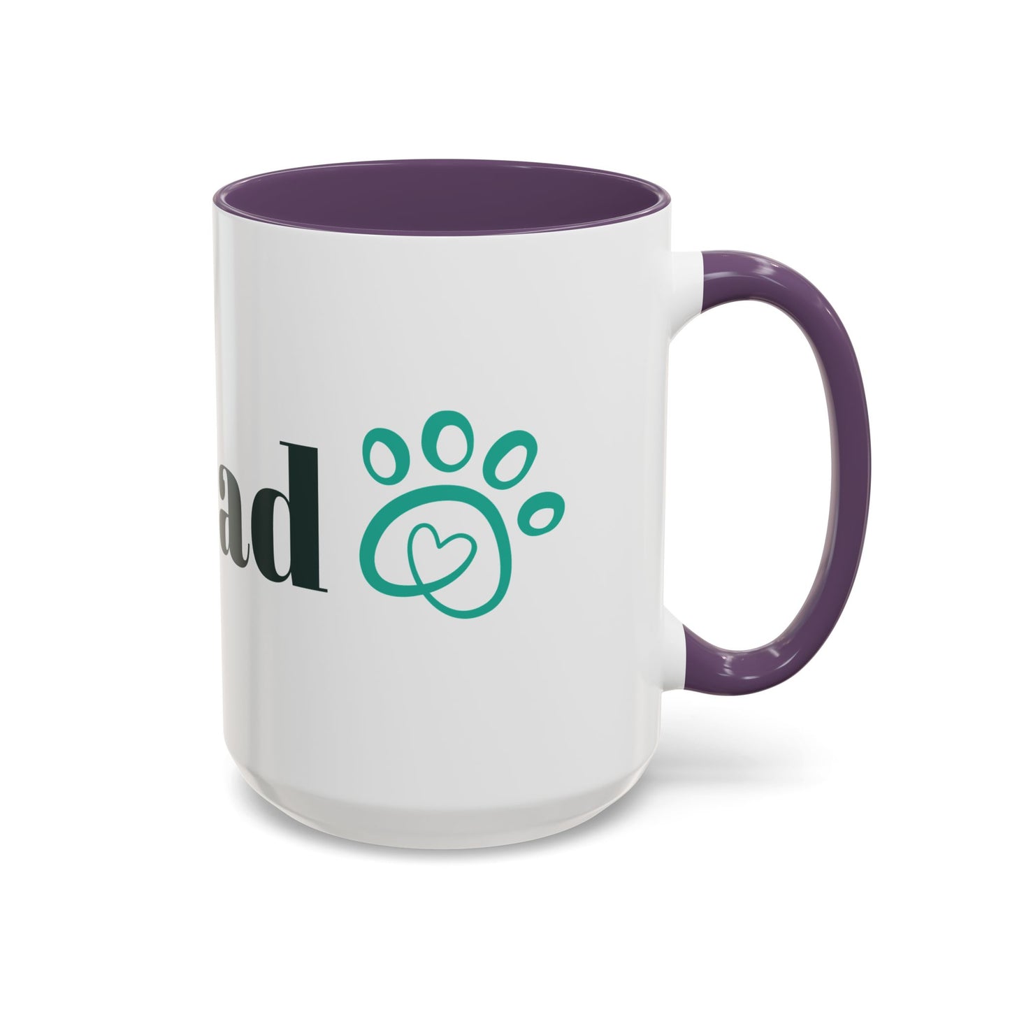 Dog Dad Accent Coffee Mug - Perfect Gift for Dog Lovers