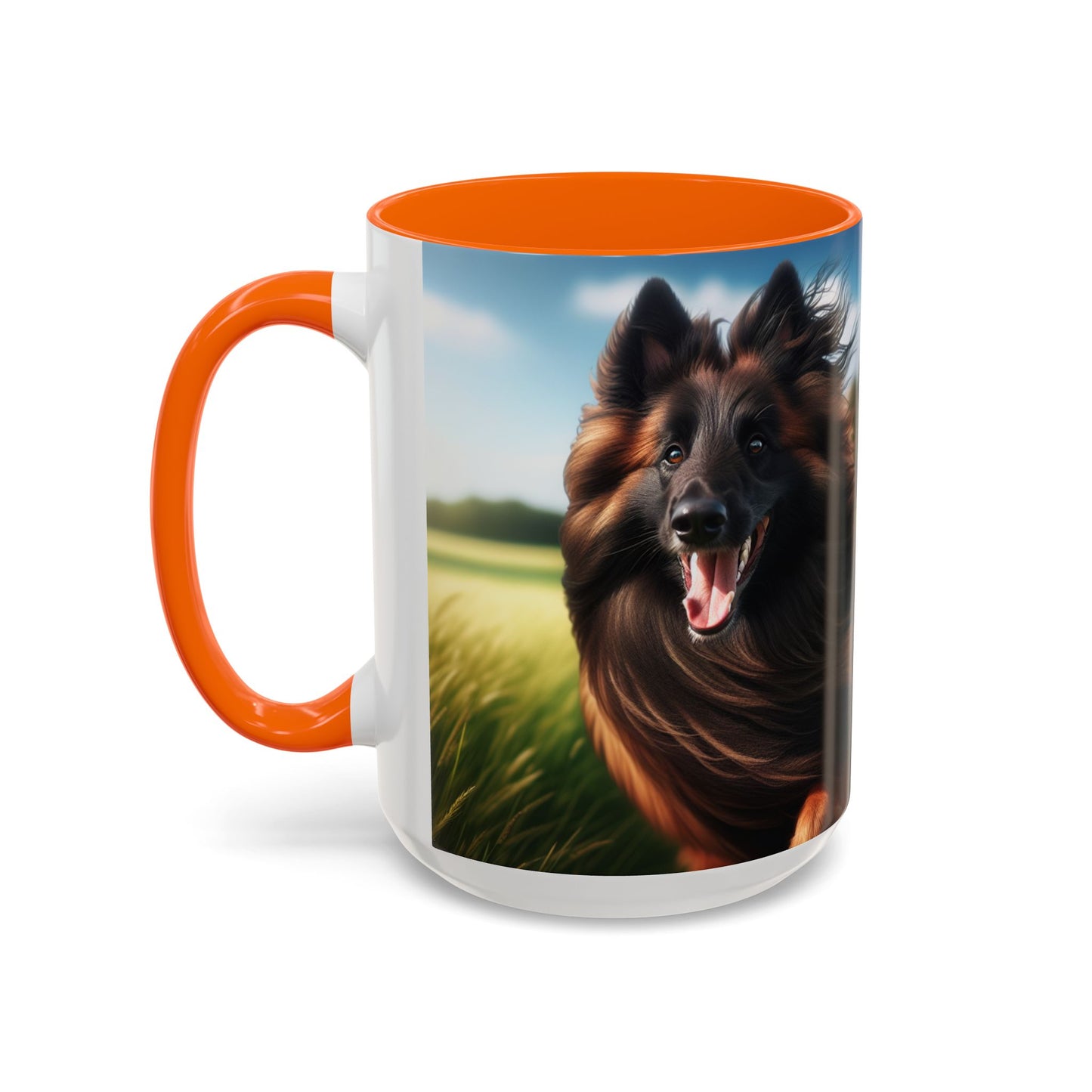Belgian Shepherd Dog Tervuren Accent Coffee Mug - Perfect Gift for Dog Lovers
