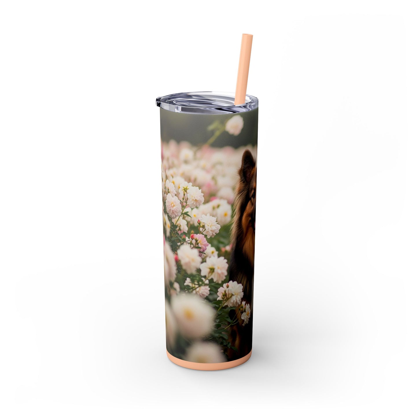 Bohemian Shepherd Tumbler with Straw, 20oz