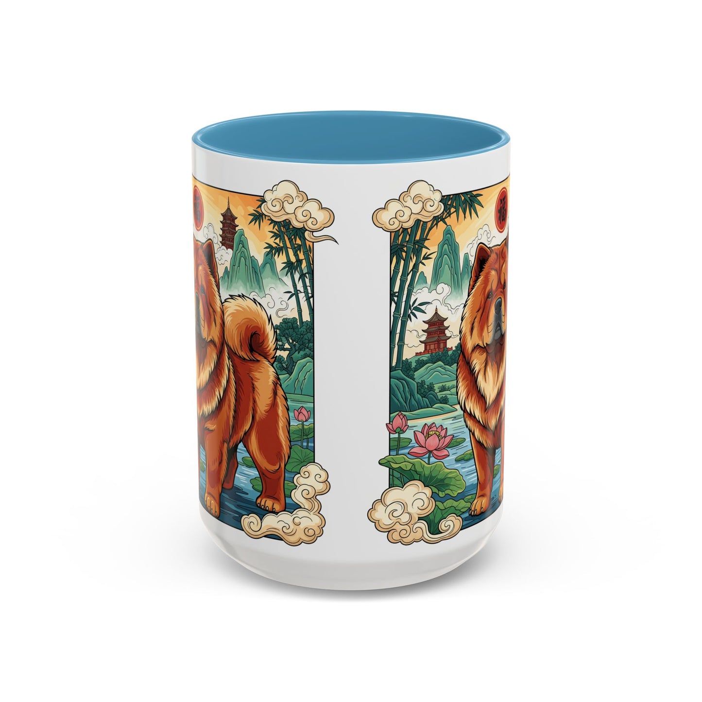 Chow Chow Accent Coffee Mug - Perfect Gift for Dog Lovers