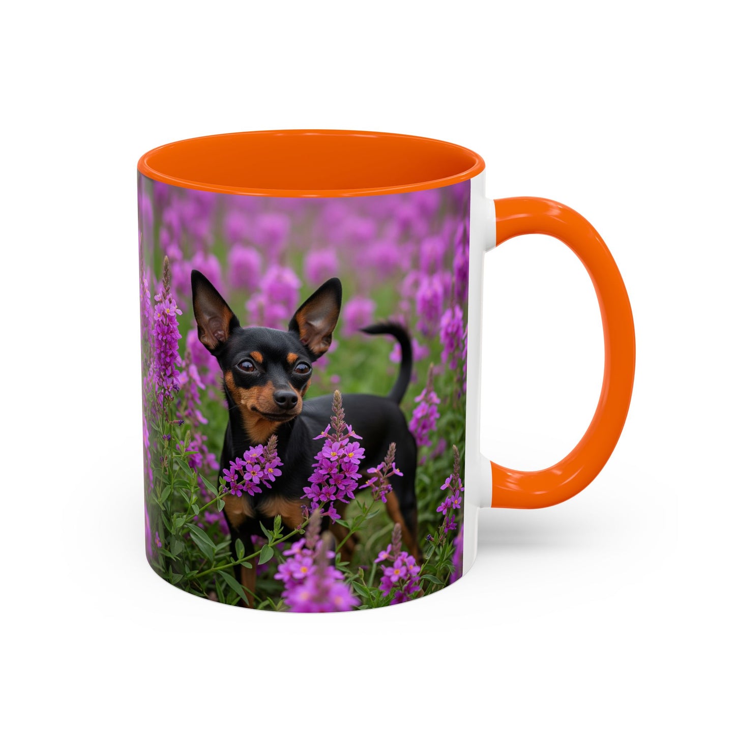 English Toy Terrier Accent Coffee Mug - Perfect Gift for Dog Lovers