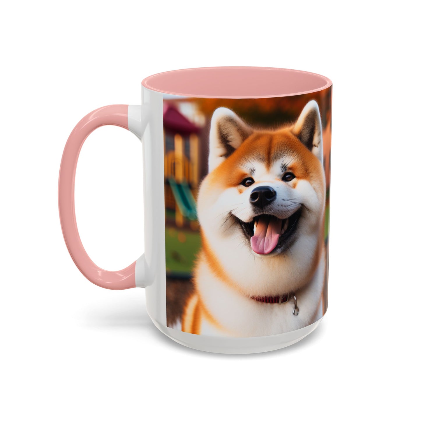 Japanese Akitainu Accent Coffee Mug - Perfect Gift for Dog Lovers