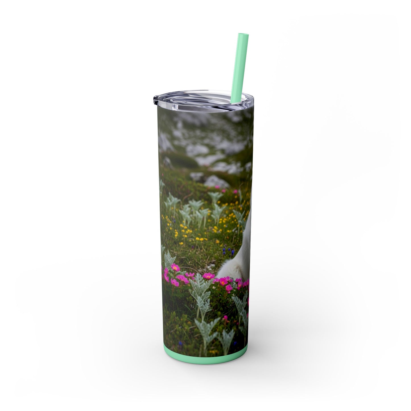 Slovensky Cuvac Tumbler with Straw, 20oz