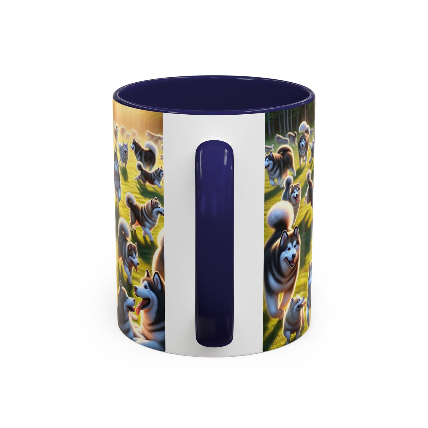 Alaskan Malamute Accent Coffee Mug - Perfect Gift for Dog Lovers