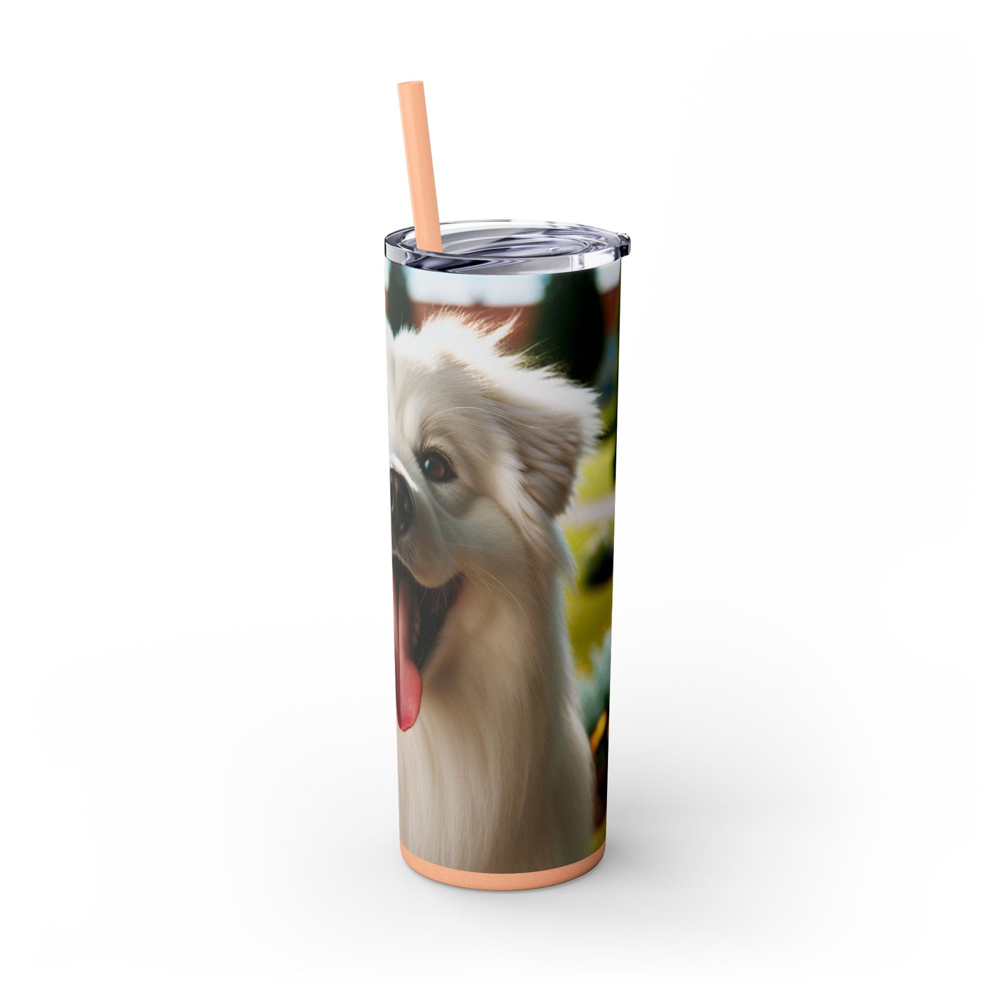 Slovensky Cuvac Tumbler with Straw, 20oz