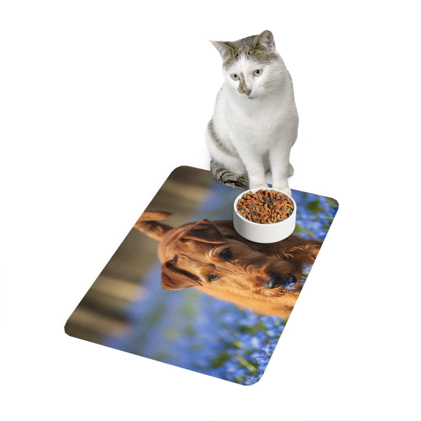 Pet Food Mat (12x18) - Irish Terrier