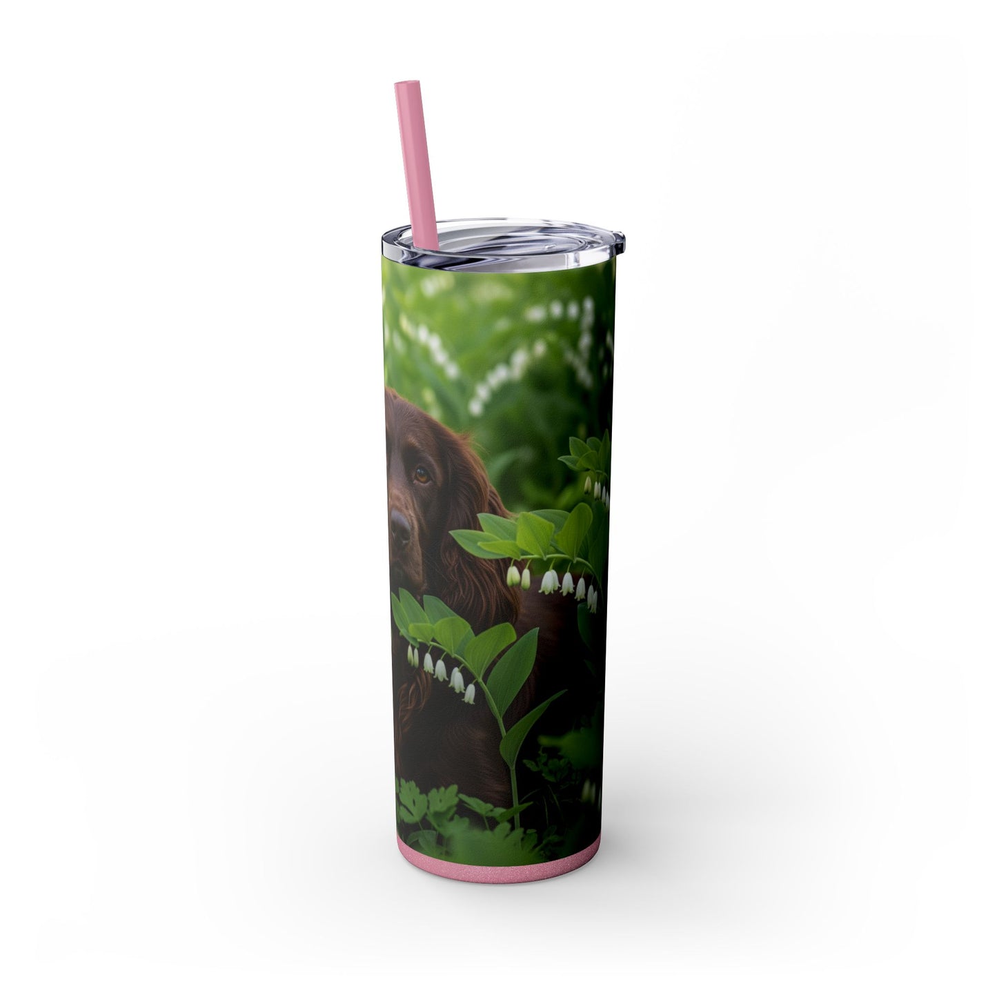 Field Spaniel Tumbler with Straw, 20oz