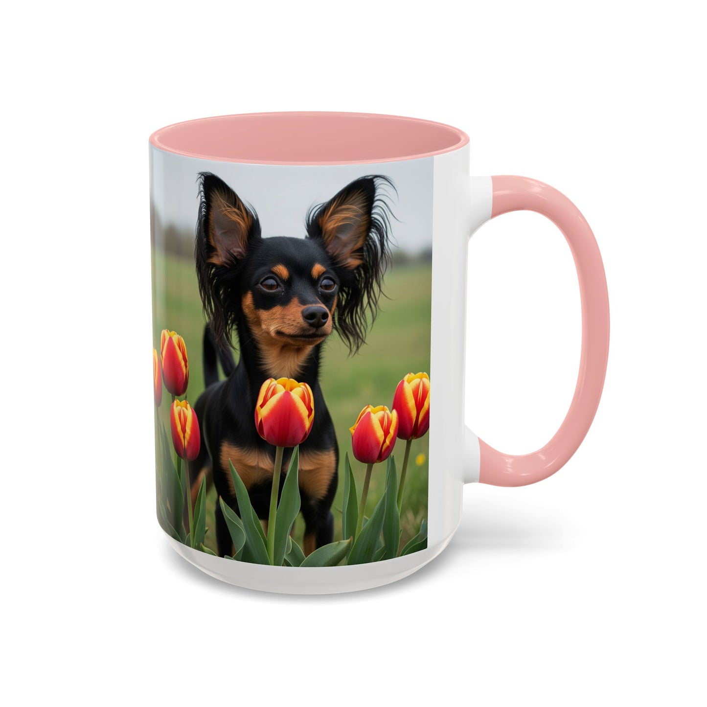 Russian Toy Dog Accent Coffee Mug - Perfect Gift for Dog Lovers