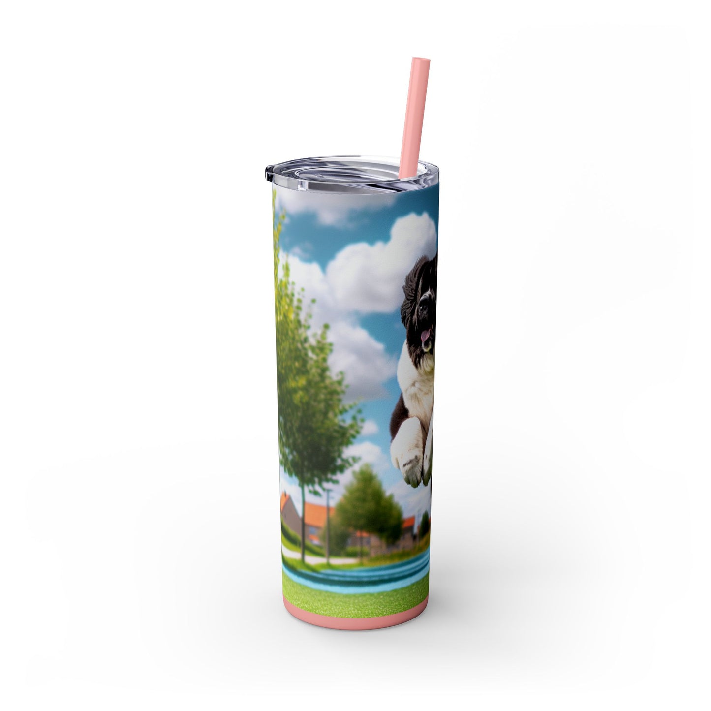 Landseer Tumbler with Straw, 20oz