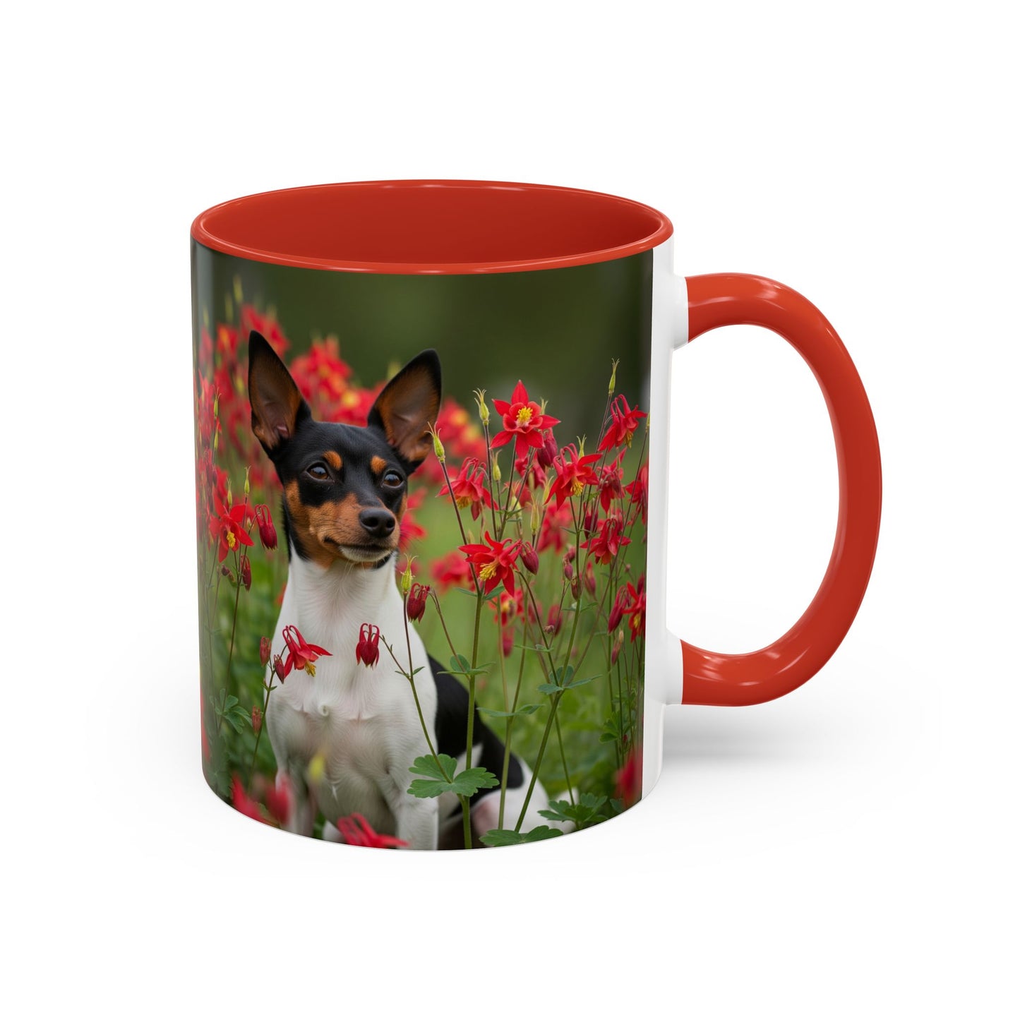 Toy Fox Terrier Accent Coffee Mug - Perfect Gift for Dog Lovers