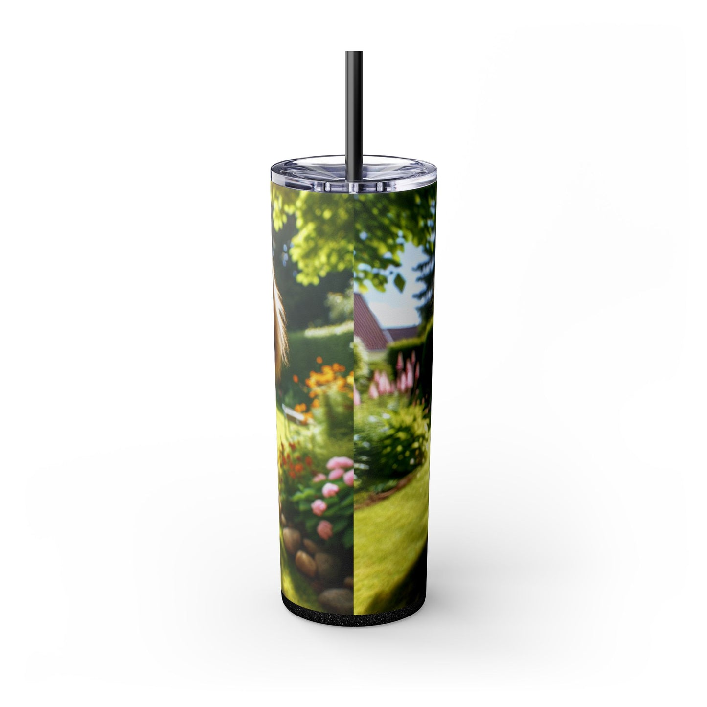Leonberger Tumbler with Straw, 20oz