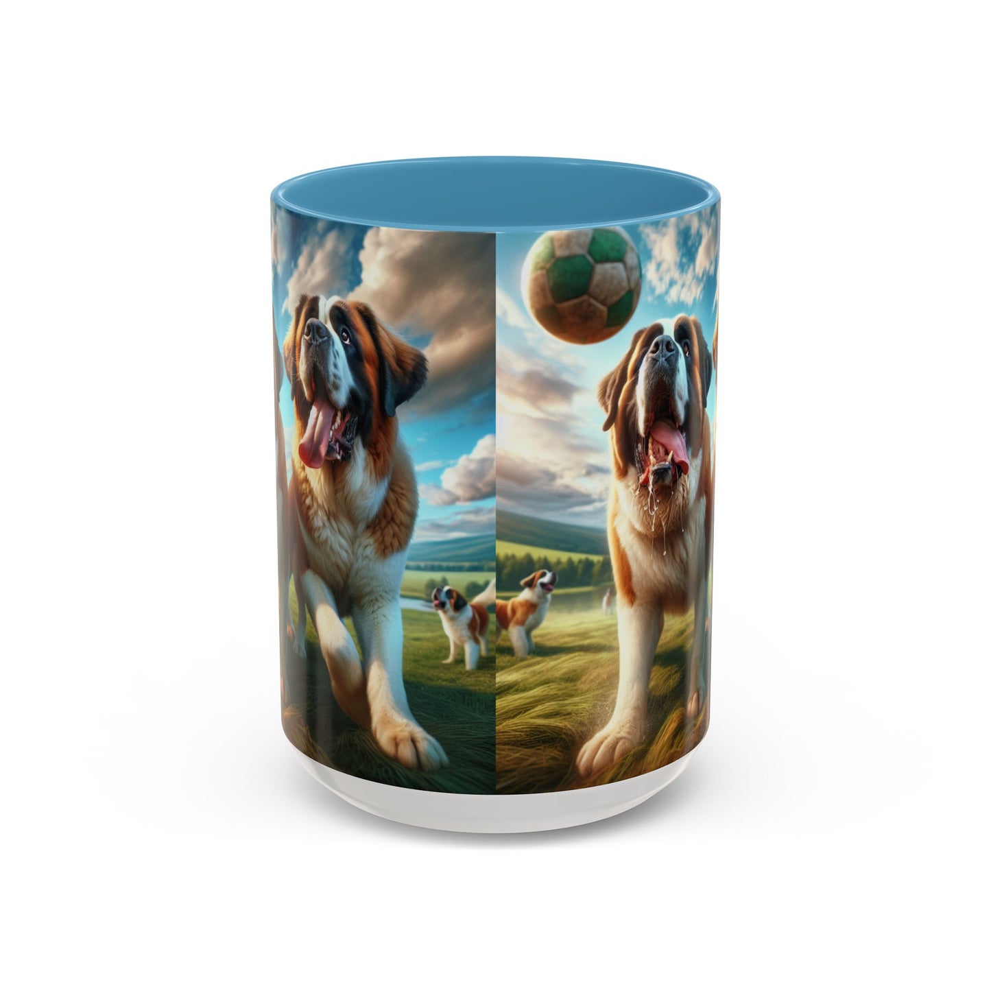 Saint Bernard Accent Coffee Mug - Perfect Gift for Dog Lovers