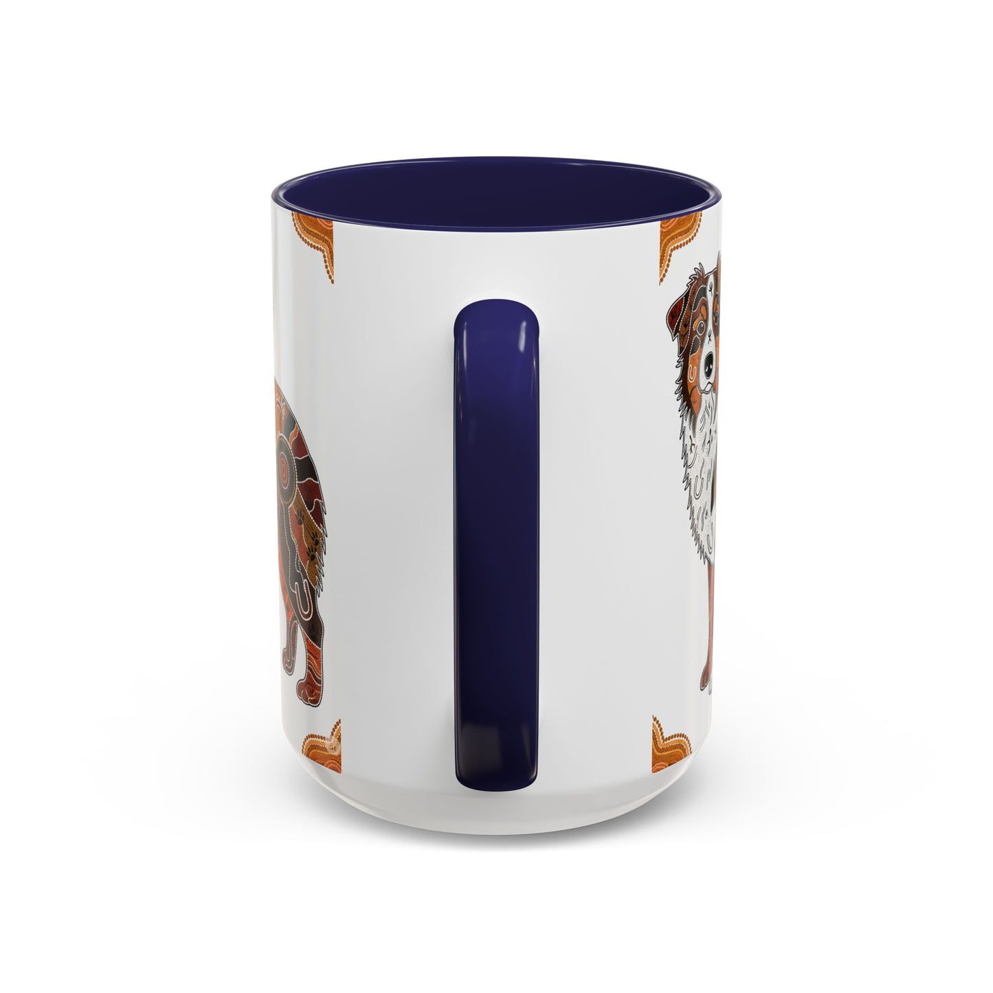 Australian Shepherd Accent Coffee Mug - Perfect Gift for Dog Lovers