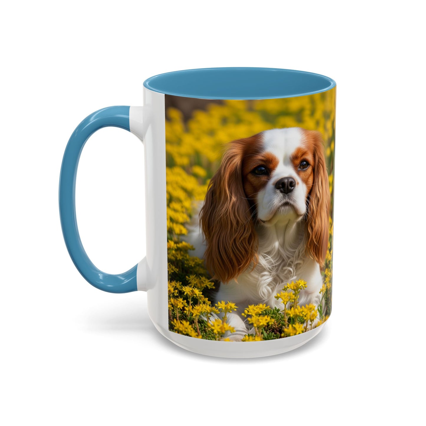 Cavalier King Charles Spaniel Accent Coffee Mug - Perfect Gift for Dog Lovers
