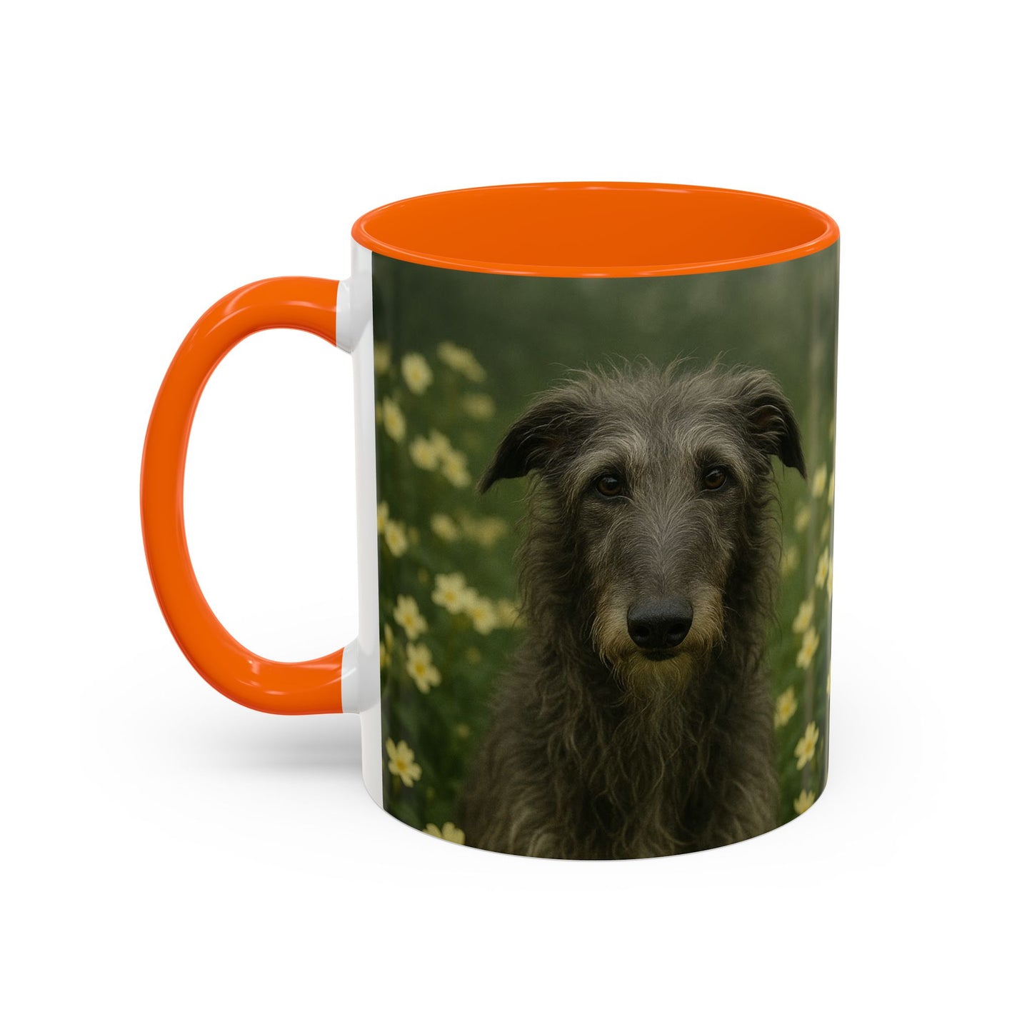 Scottish Deerhound Accent Coffee Mug - Perfect Gift for Dog Lovers