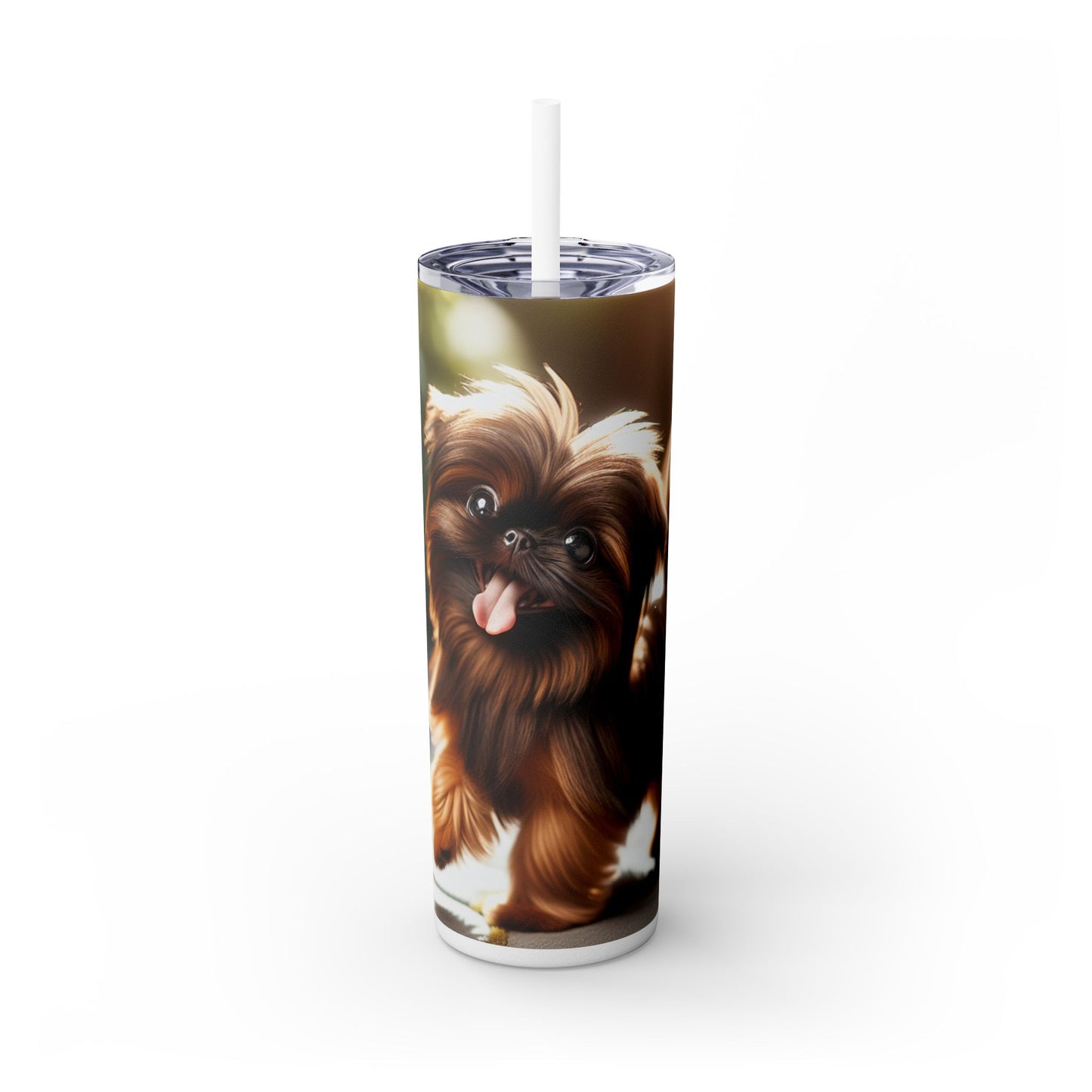 Silky Brussels Tumbler with Straw, 20oz