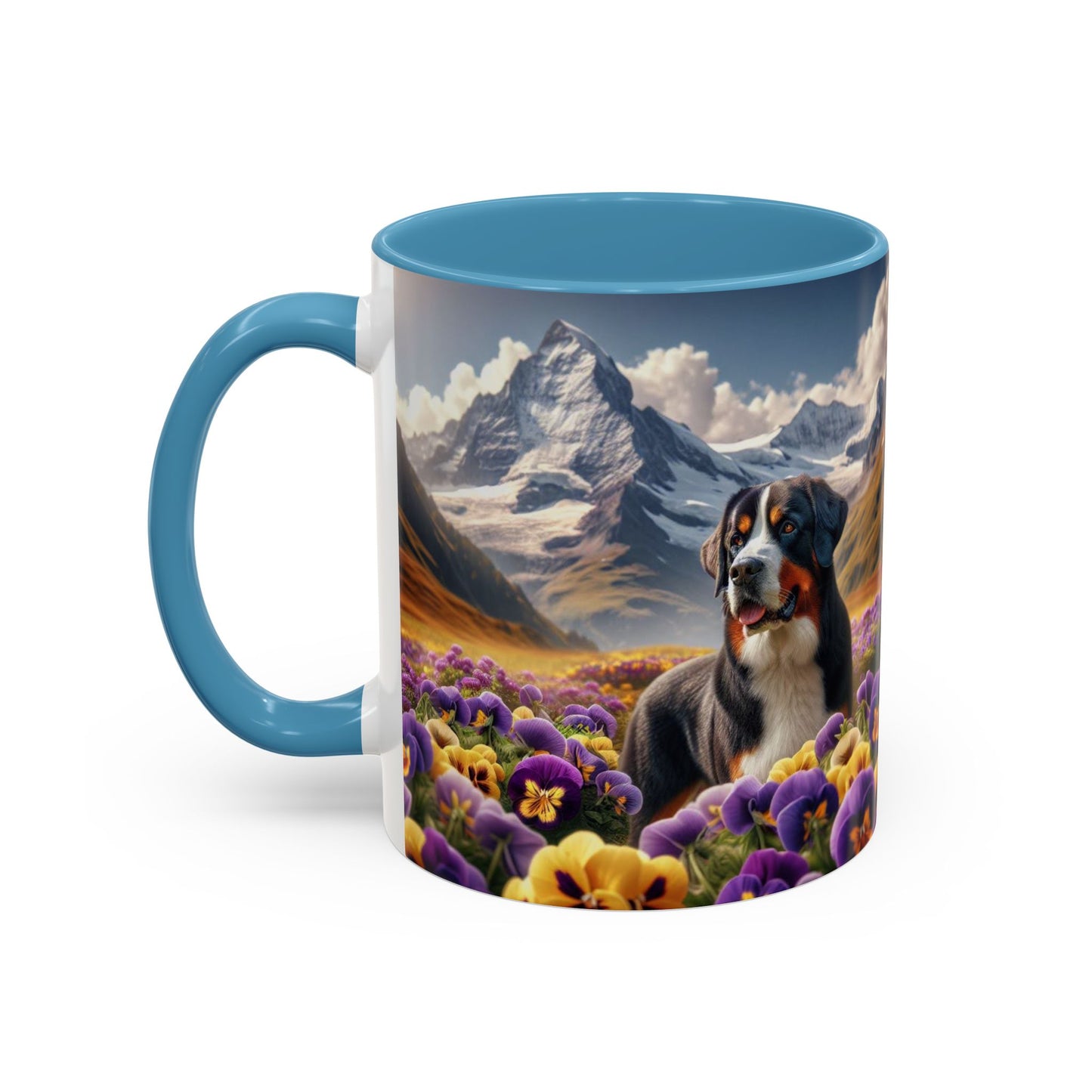 Greater Swiss Mountain Dog Accent Coffee Mug - Perfect Gift for Dog Lovers