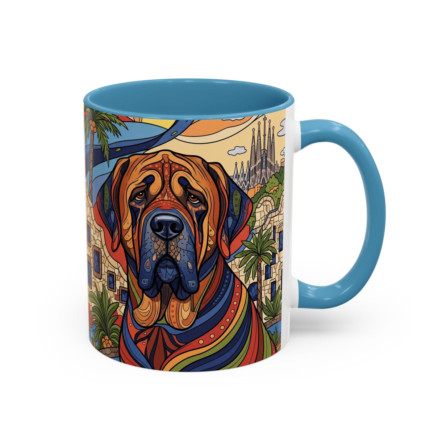 Spanish Mastiff Accent Coffee Mug - Perfect Gift for Dog Lovers