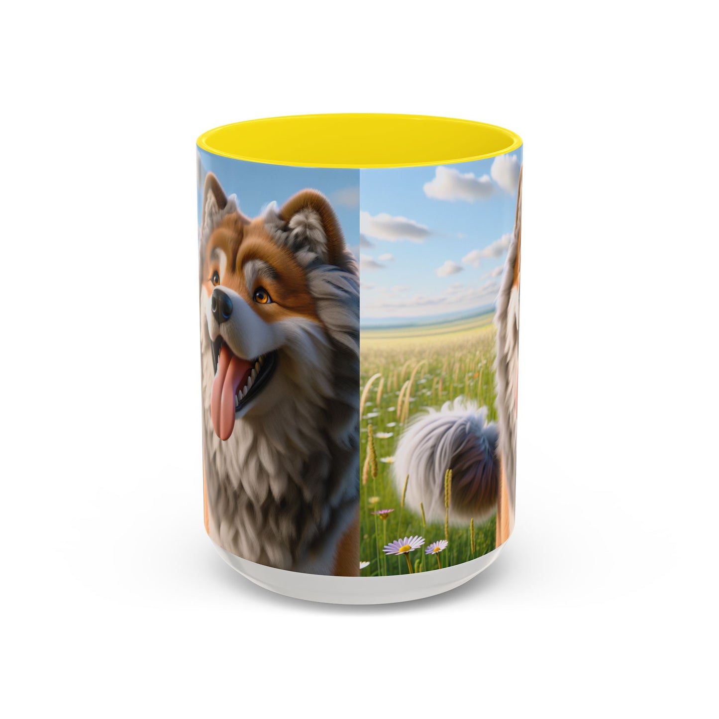 Hokkaido Accent Coffee Mug - Perfect Gift for Dog Lovers