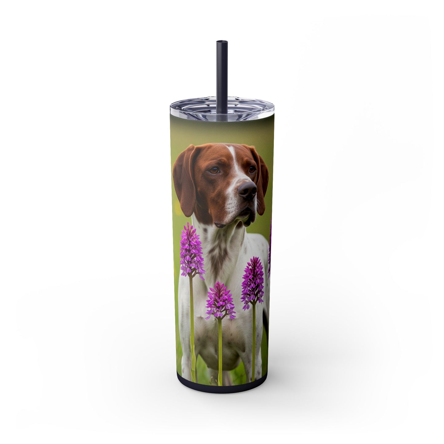 Pointer Skinny Tumbler with Straw, 20oz