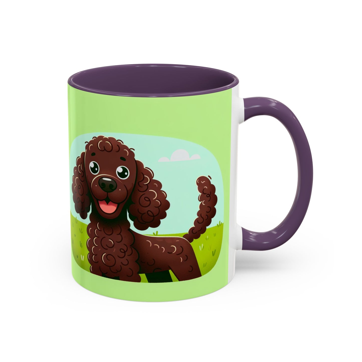 Irish Water Spaniel Accent Coffee Mug - Perfect Gift for Dog Lovers