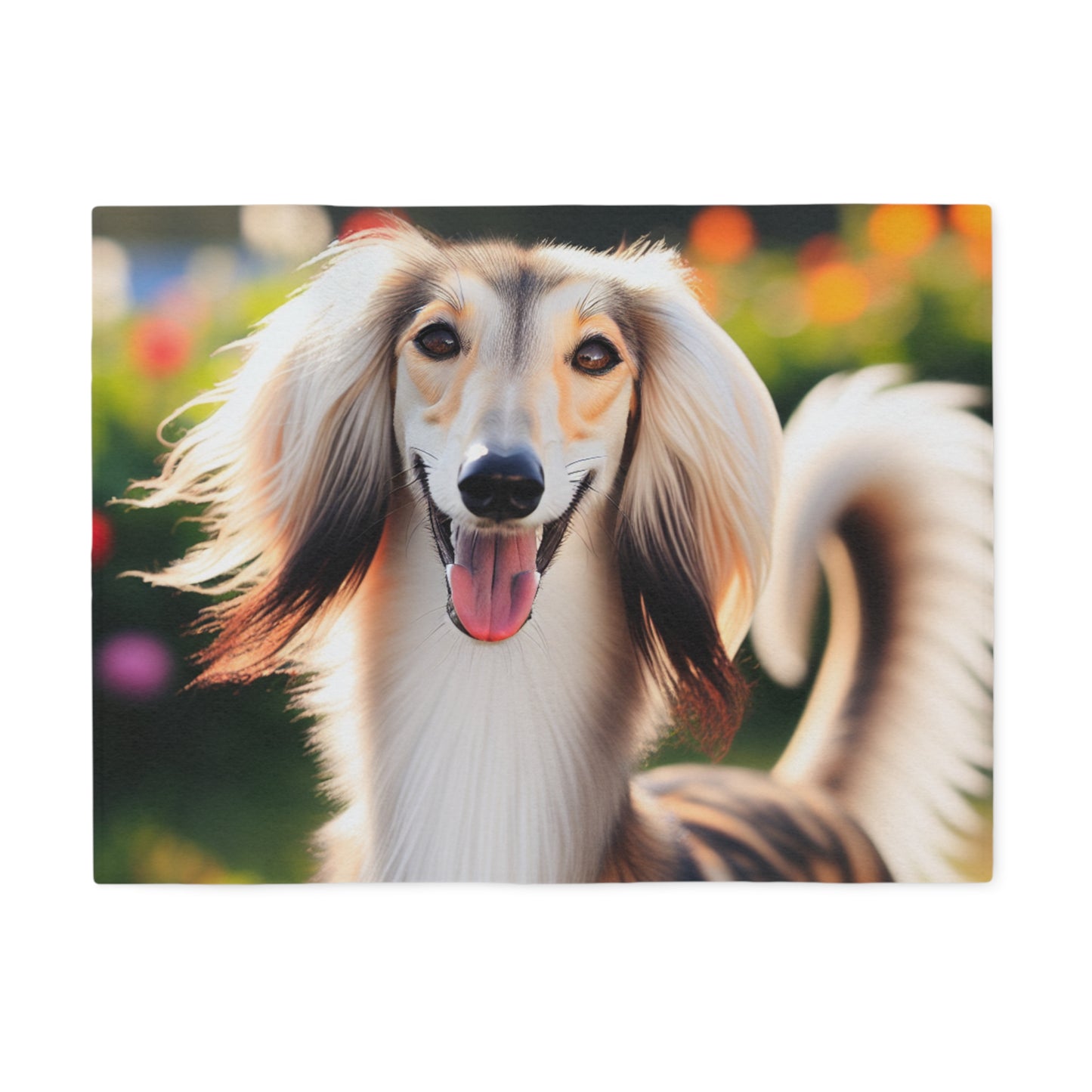 Saluki Sweatshirt Blanket
