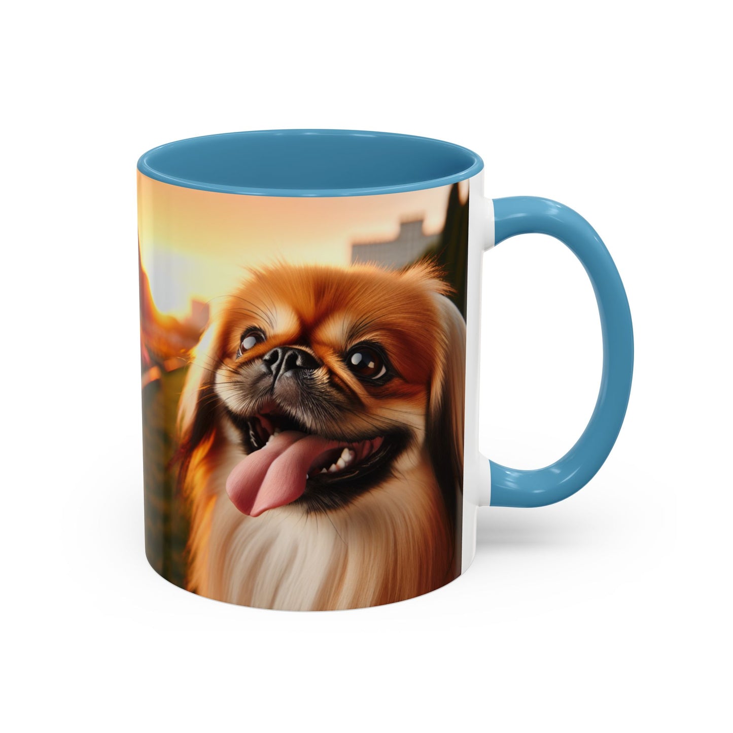 Pekingese Accent Coffee Mug - Perfect Gift for Dog Lovers