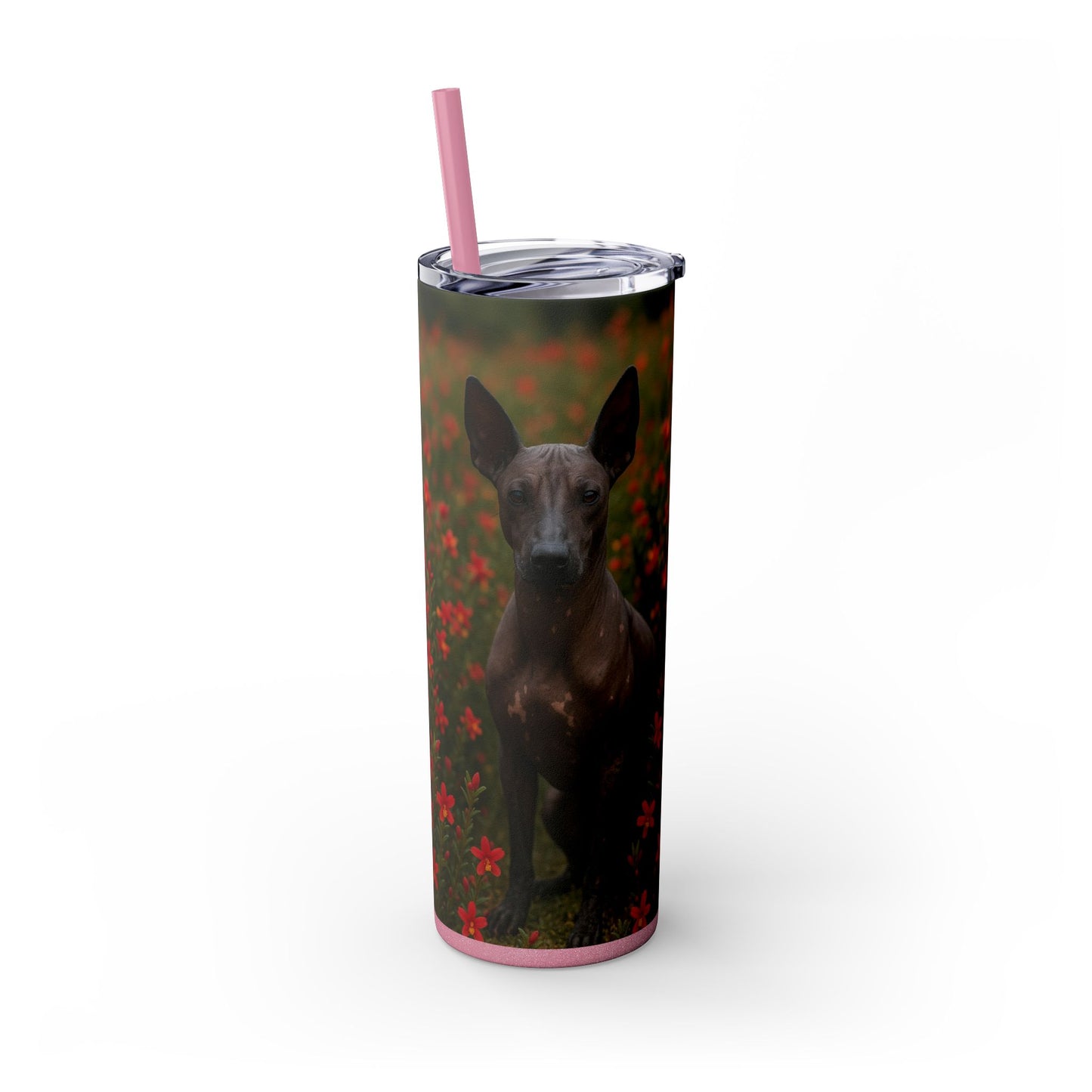 Peruvian Inca Orchid Tumbler with Straw, 20oz