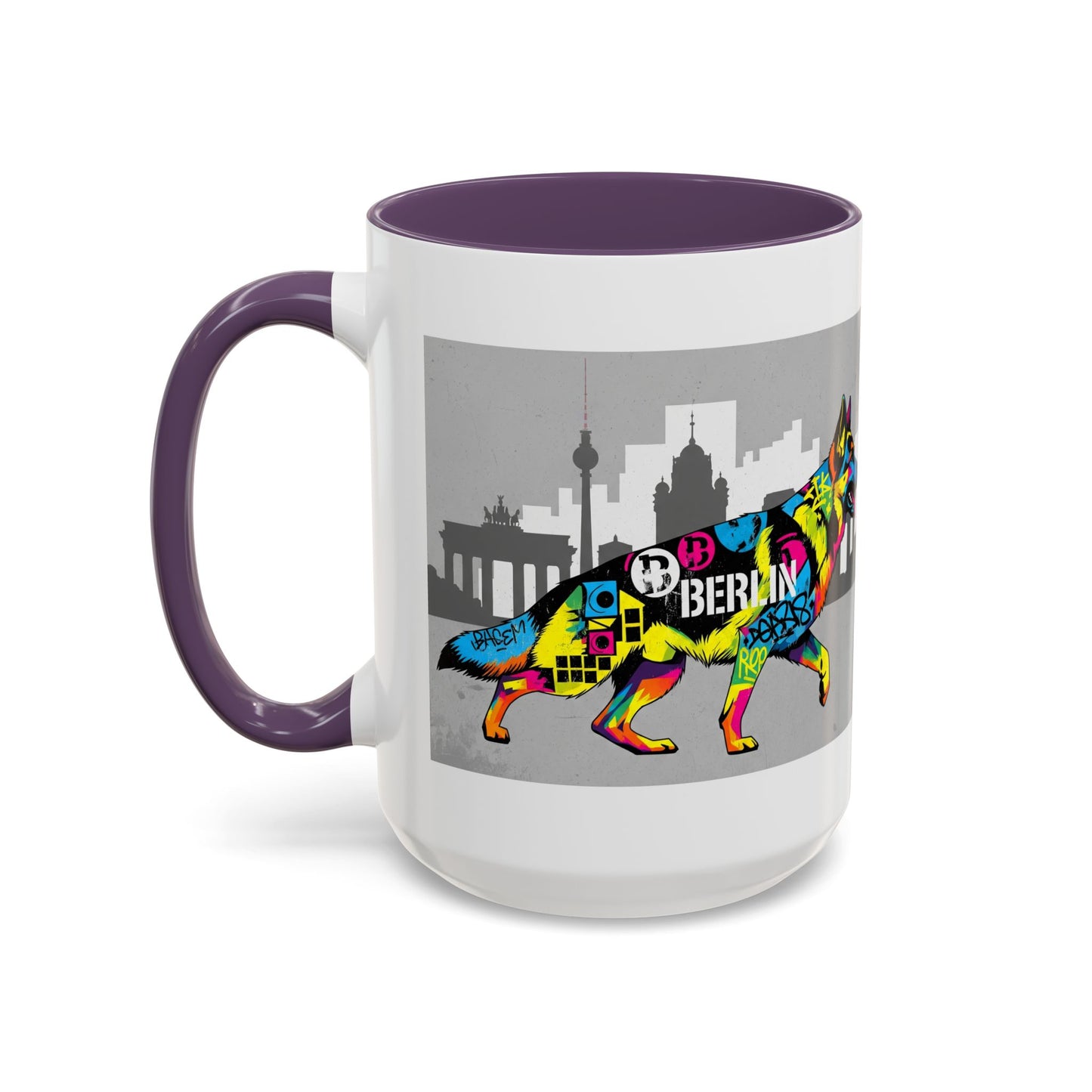 German Shepherd Accent Coffee Mug - Perfect Gift for Dog Lovers