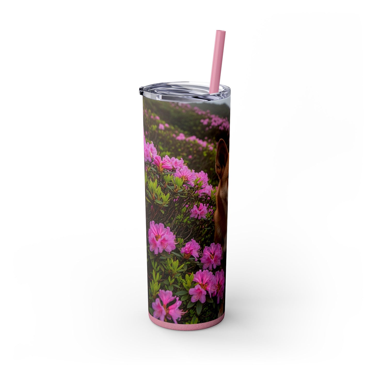 Taiwan Dog Tumbler with Straw, 20oz
