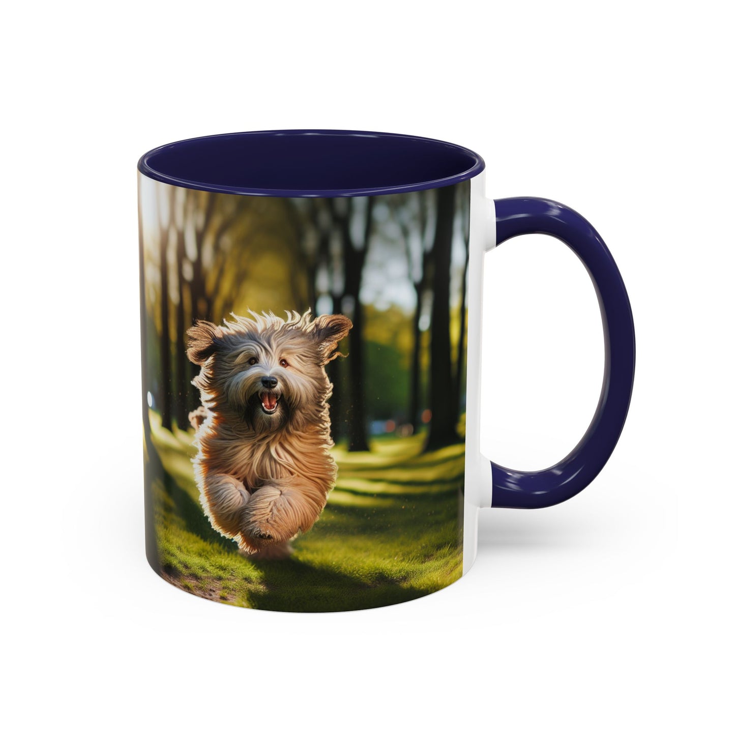 Polish Lowland Sheepdog Accent Coffee Mug - Perfect Gift for Dog Lovers