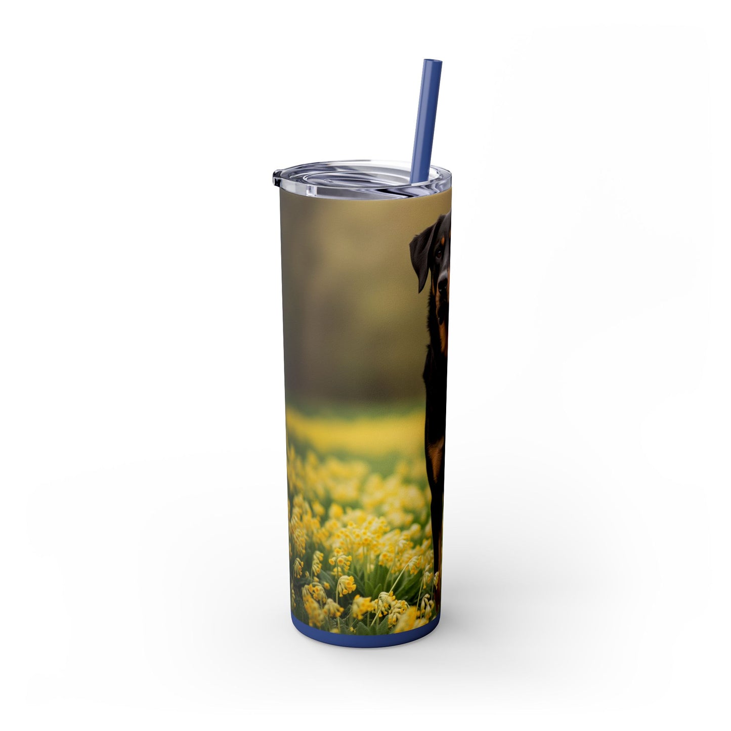 Beauceron Tumbler with Straw, 20oz