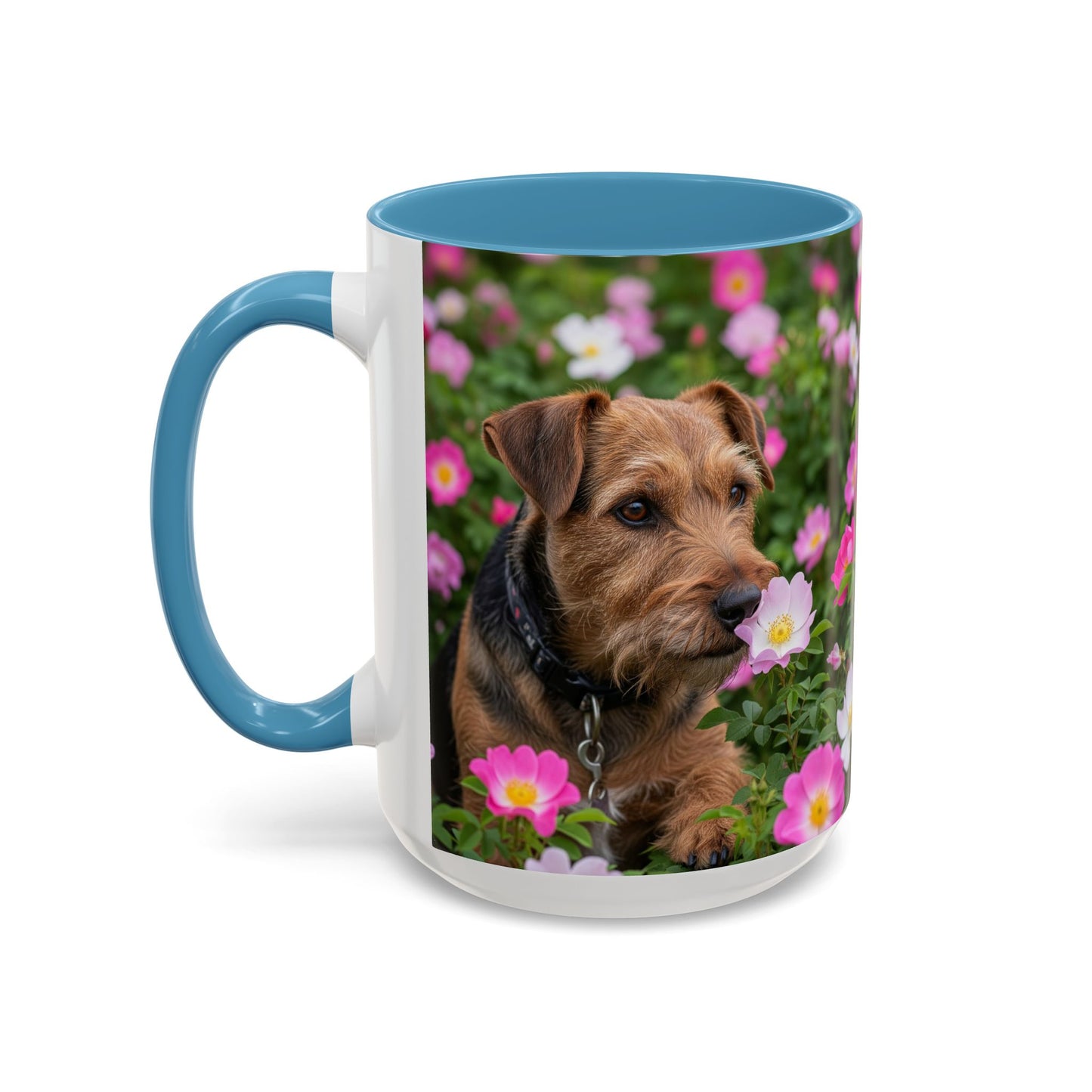 Teddy Roosevelt Terrier Accent Coffee Mug - Perfect Gift for Dog Lovers