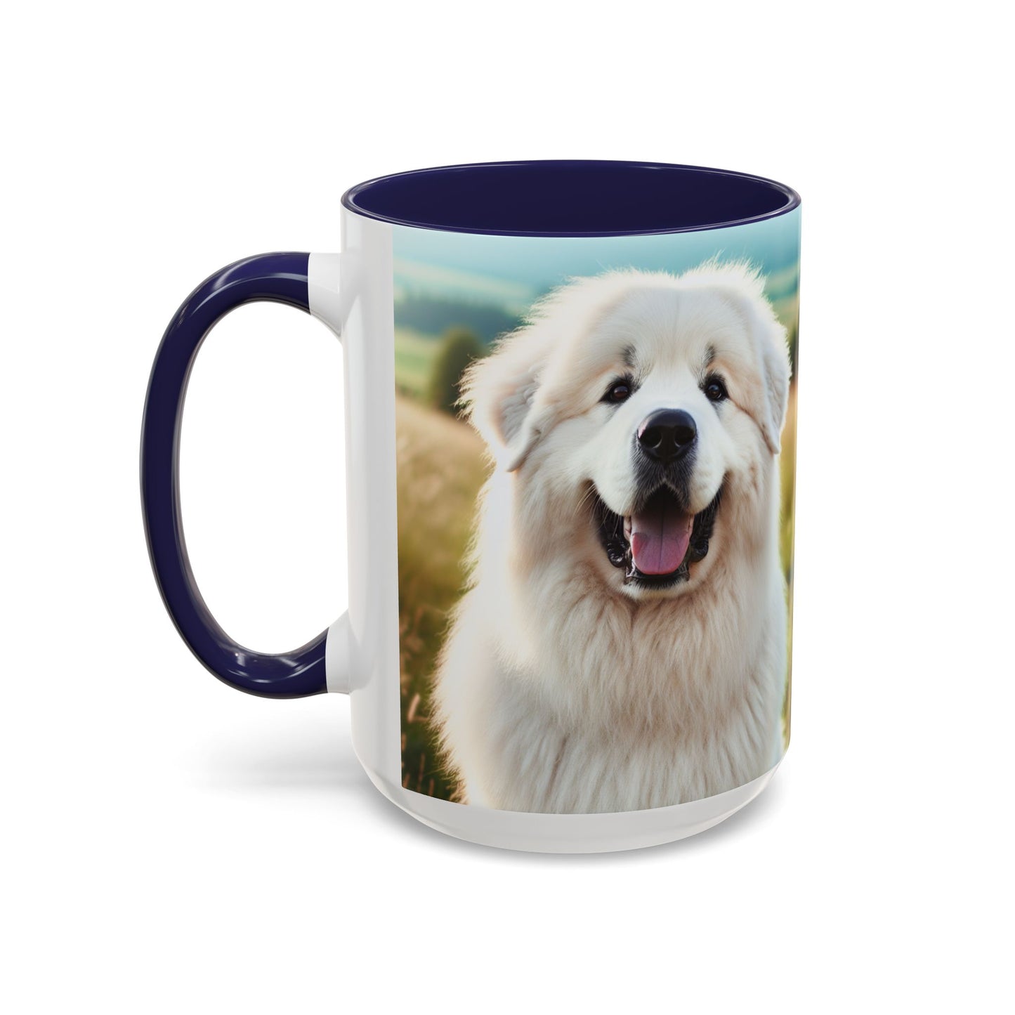 Great Pyrenees Accent Coffee Mug - Perfect Gift for Dog Lovers