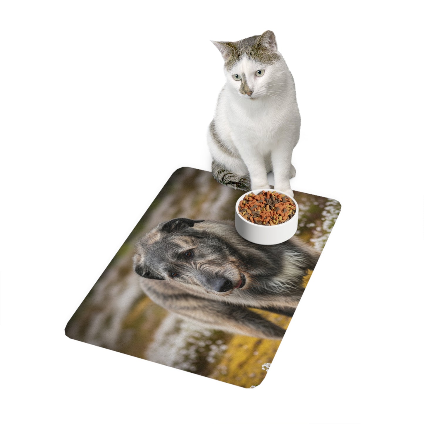 Pet Food Mat (12x18) - Irish Wolfhound