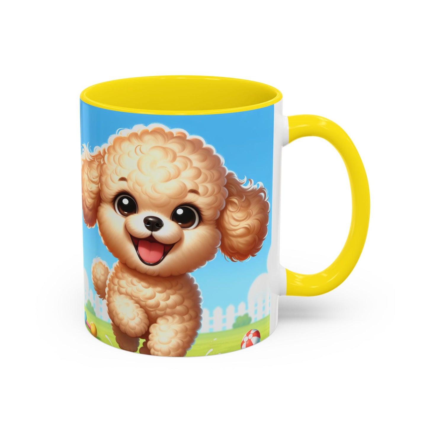 Miniature Poodle Accent Coffee Mug - Perfect Gift for Dog Lovers