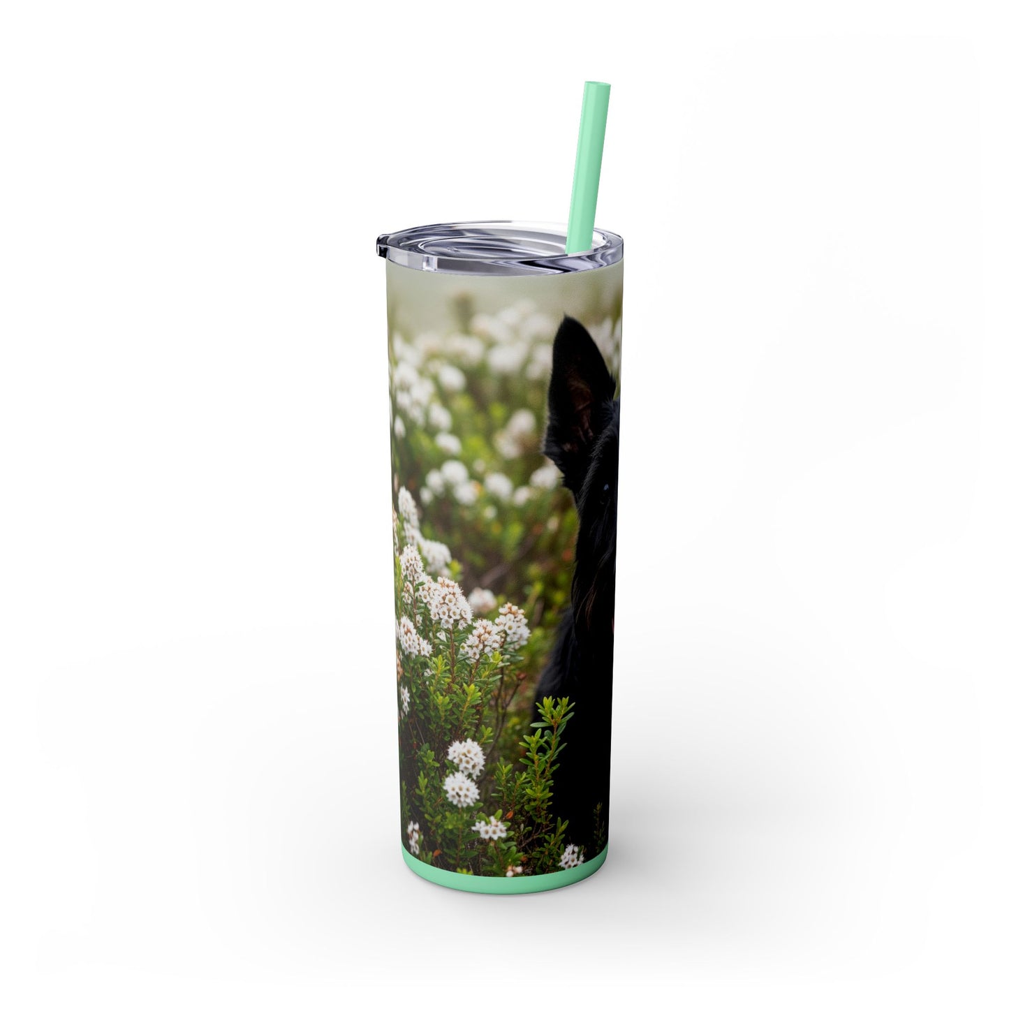 Scottish Terrier Tumbler with Straw, 20oz