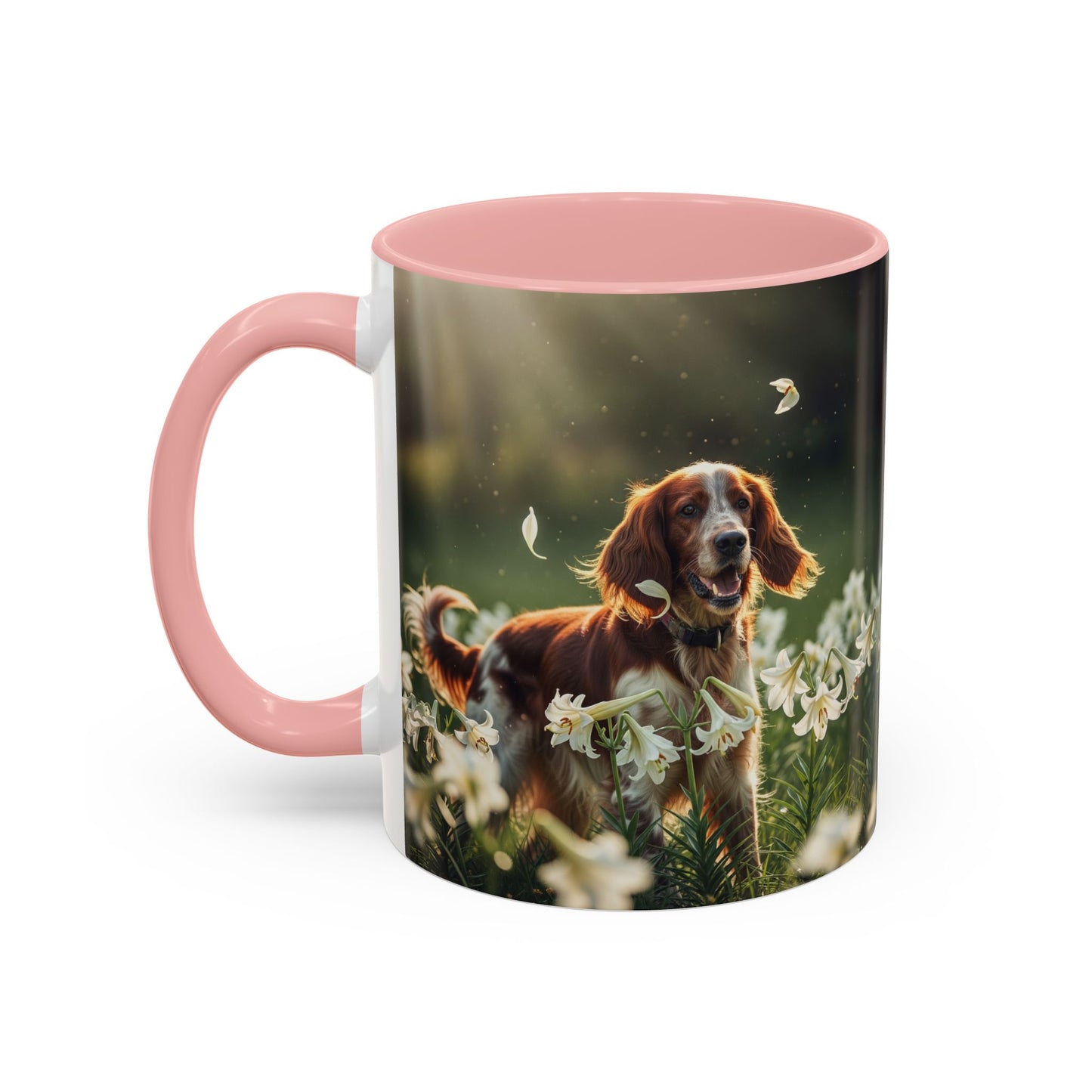 Irish Red and White Setter Accent Coffee Mug - Perfect Gift for Dog Lovers