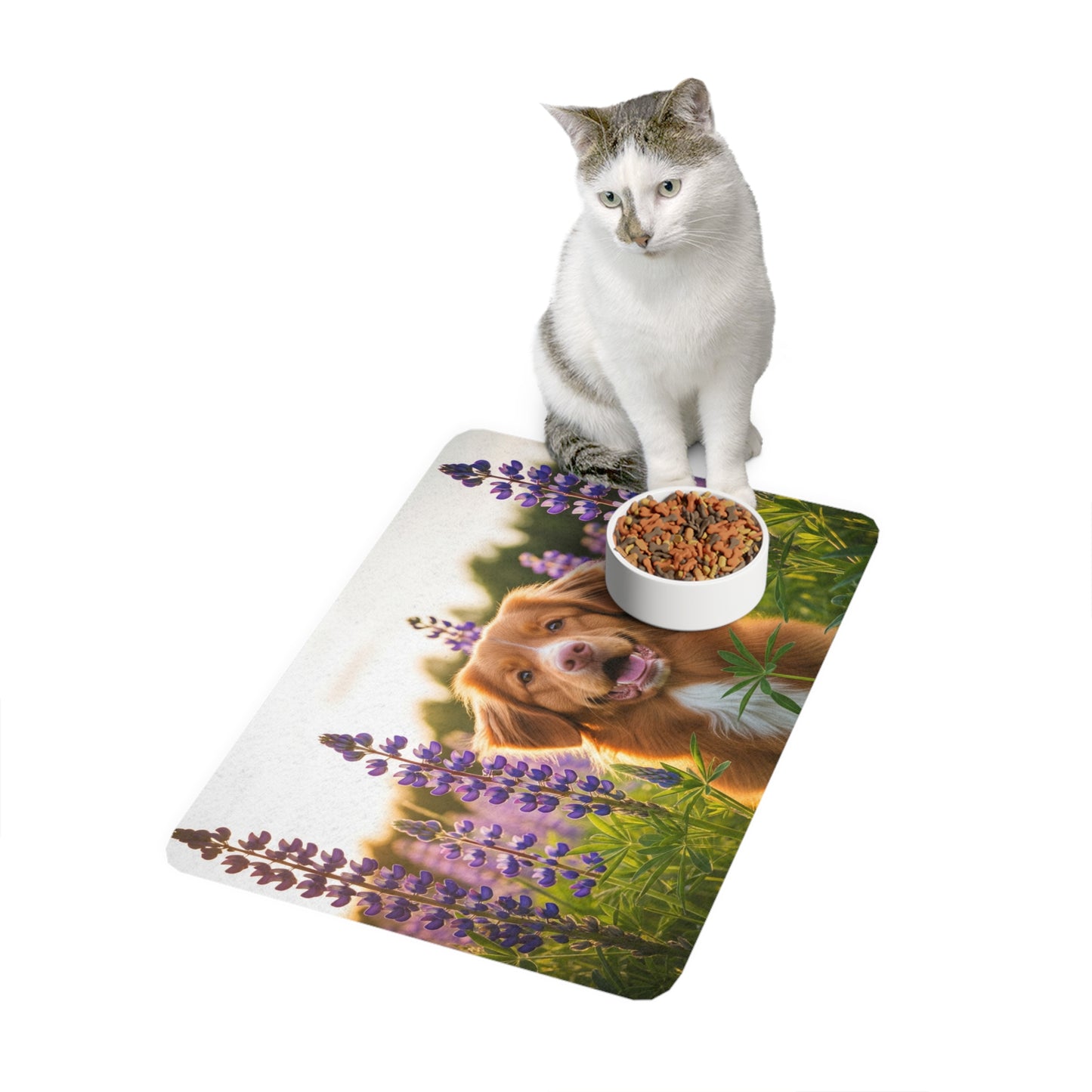Pet Food Mat (12x18) - Nova Scotia Duck Tolling Retriever