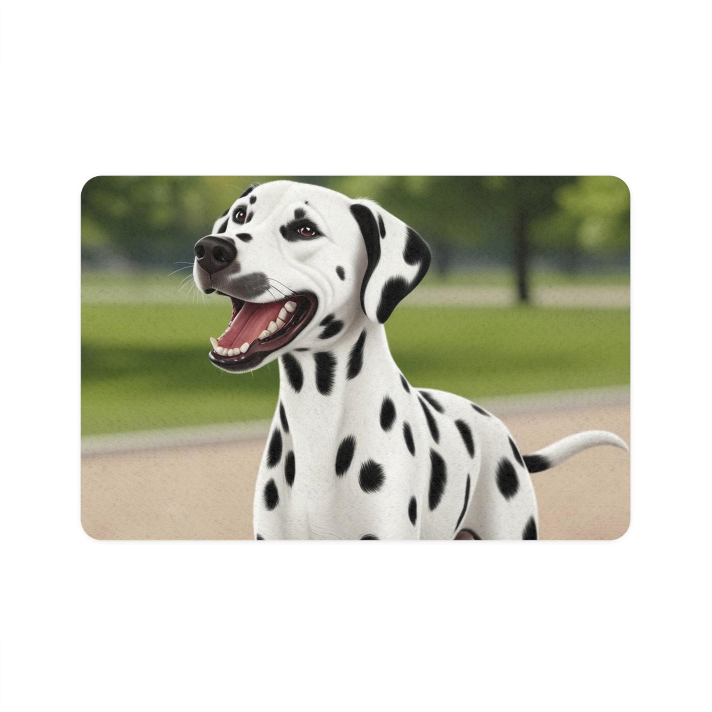 Pet Food Mat (12x18) - Dalmatian