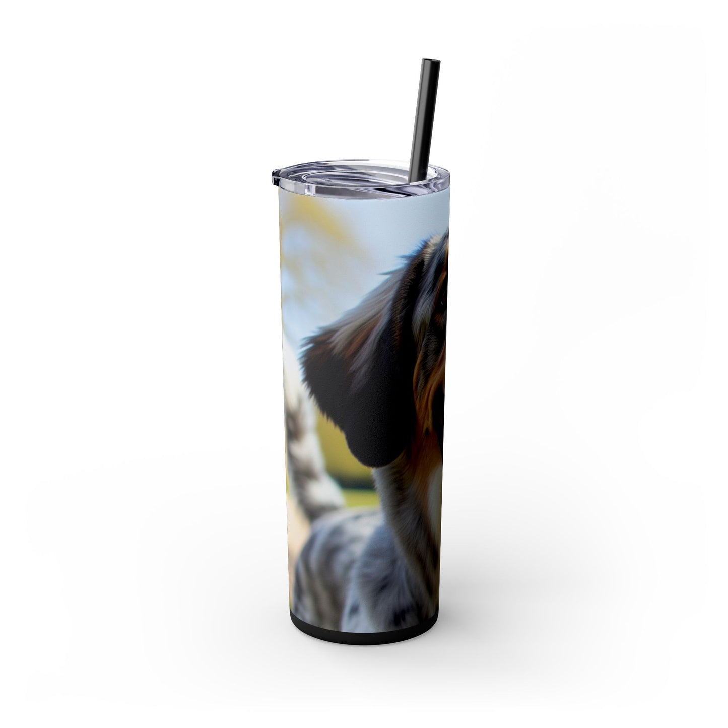 Braque Francais Pyrenean Tumbler with Straw, 20oz