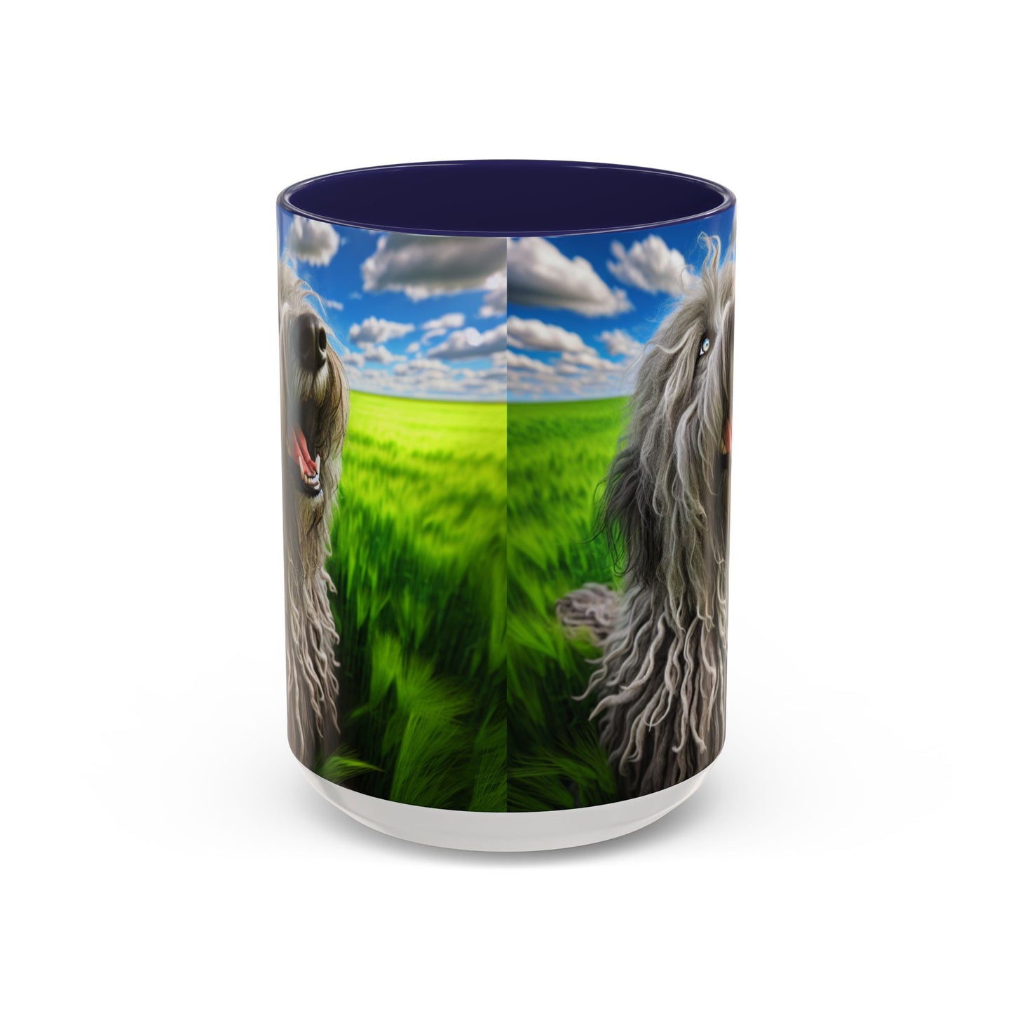 Bergamasco Shepherd Dog Accent Coffee Mug - Perfect Gift for Dog Lovers