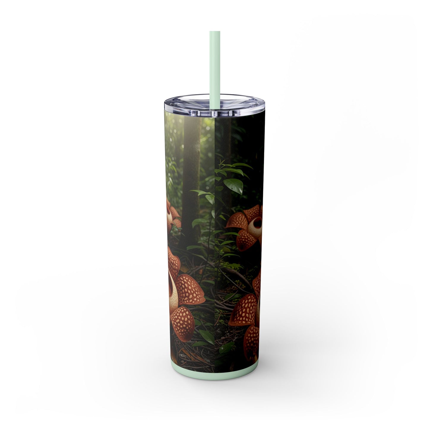 Telomian Skinny Tumbler with Straw, 20oz
