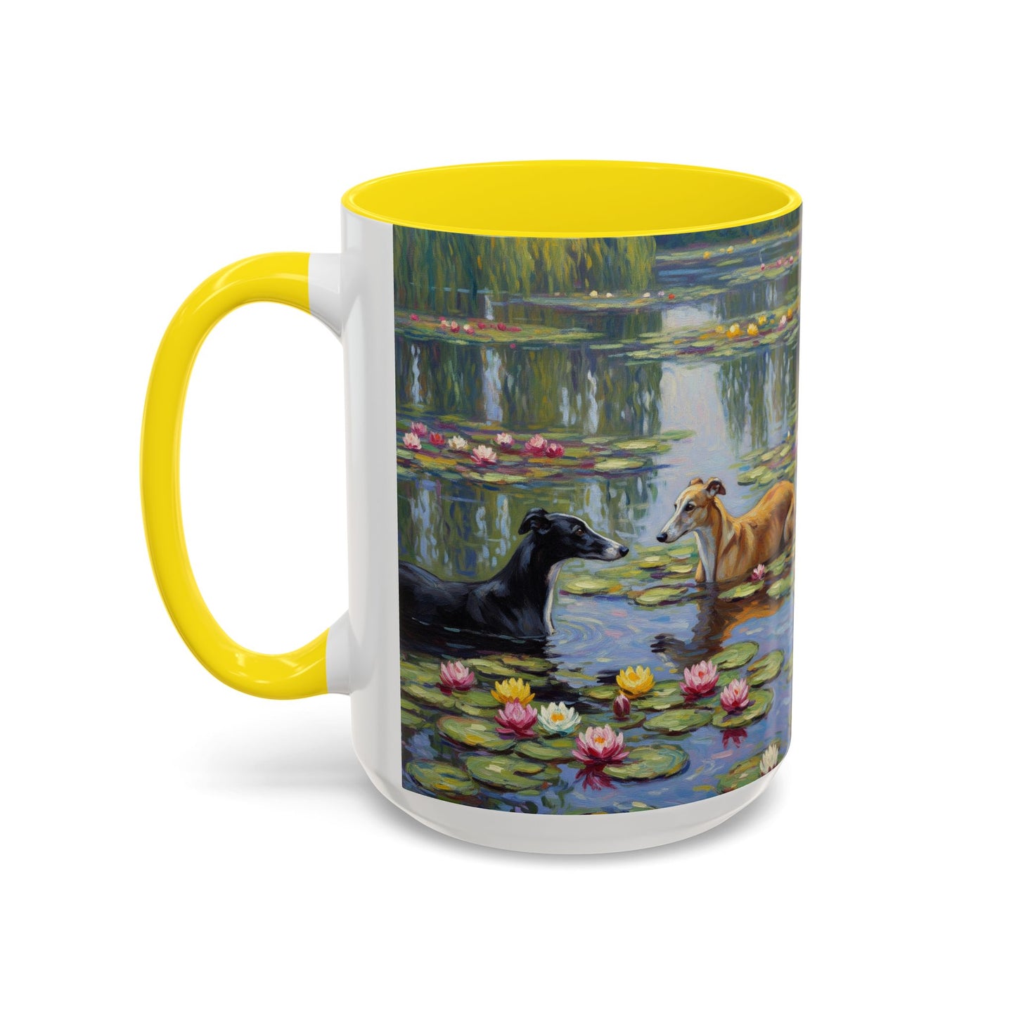 Greyhound Accent Coffee Mug - Perfect Gift for Dog Lovers
