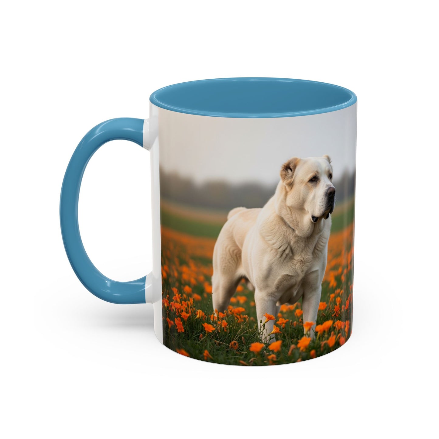 Central Asian Shepherd Dog Accent Coffee Mug - Perfect Gift for Dog Lovers