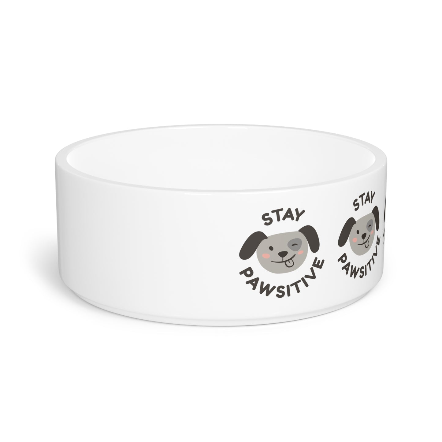 Stay Pawsitive Pet Bowl